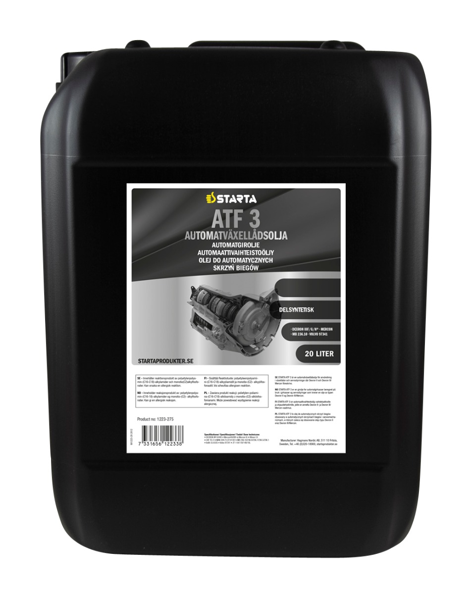 STARTA ATF 3 Dexron III/Mercon 20 lit