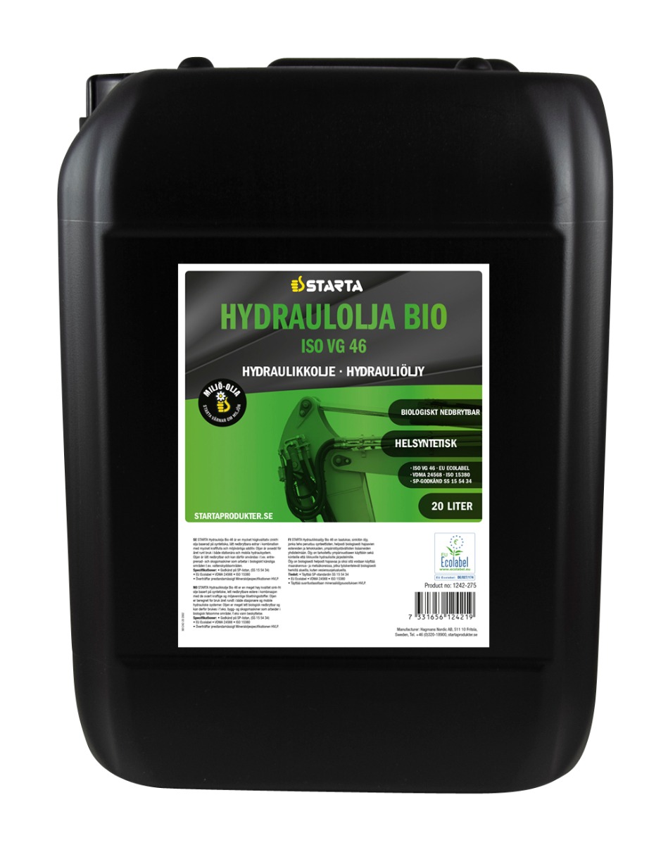 STARTA Hydraulolja BIO 46 20 lit