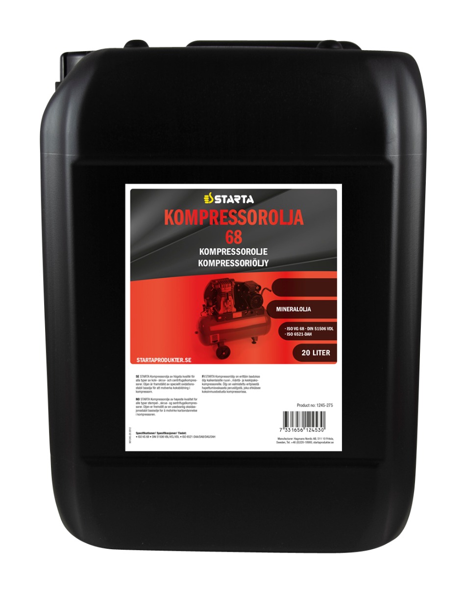 STARTA Kompressorolja 68  20 lit