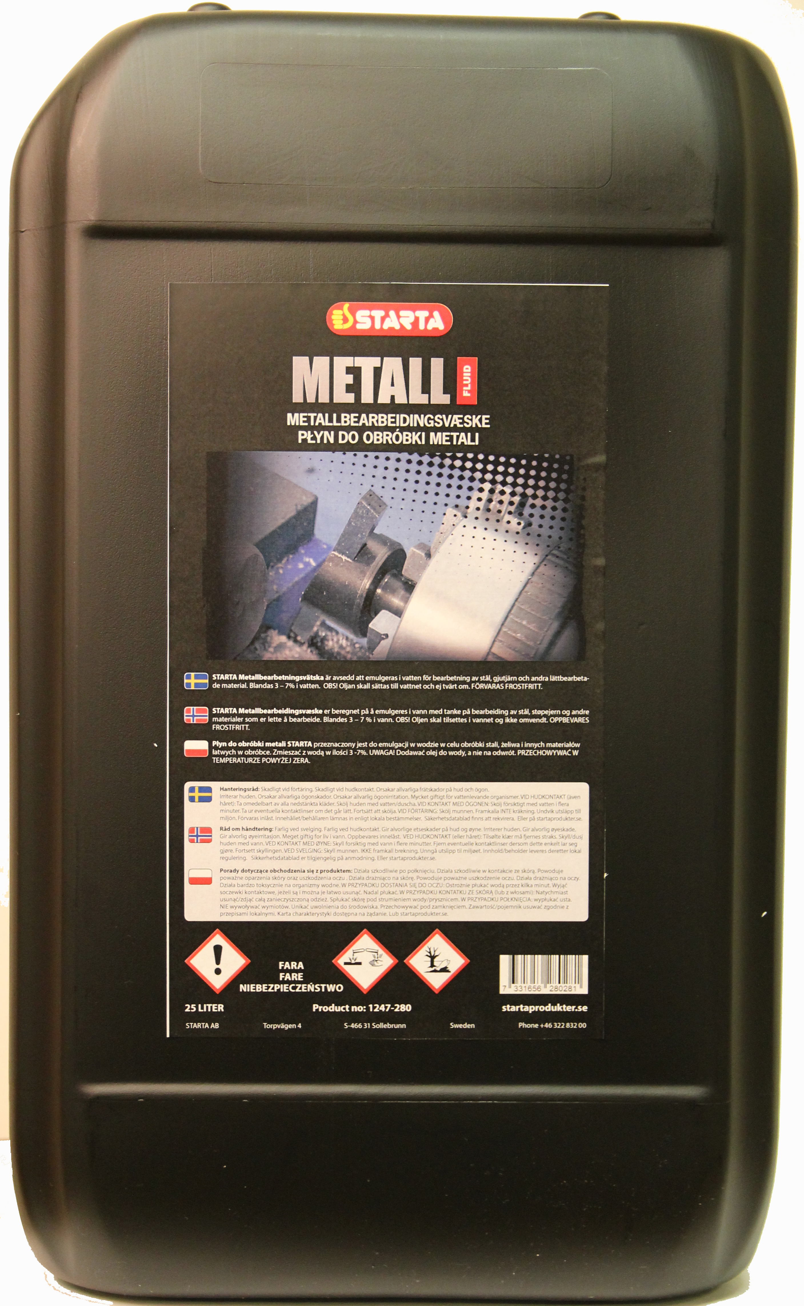 STARTA Metallbearbetningsvätska 20 lit