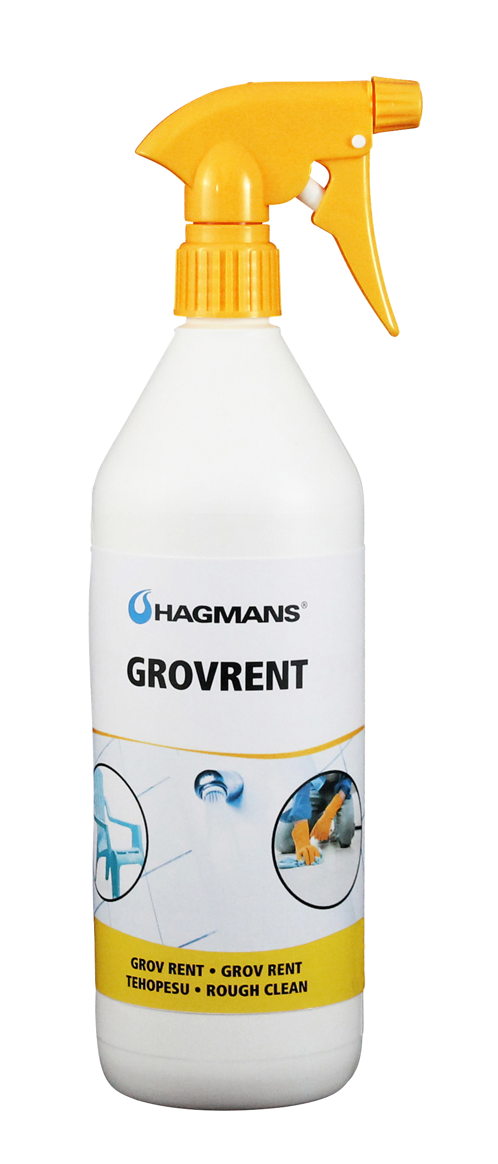 Grovrent med pump 1 L