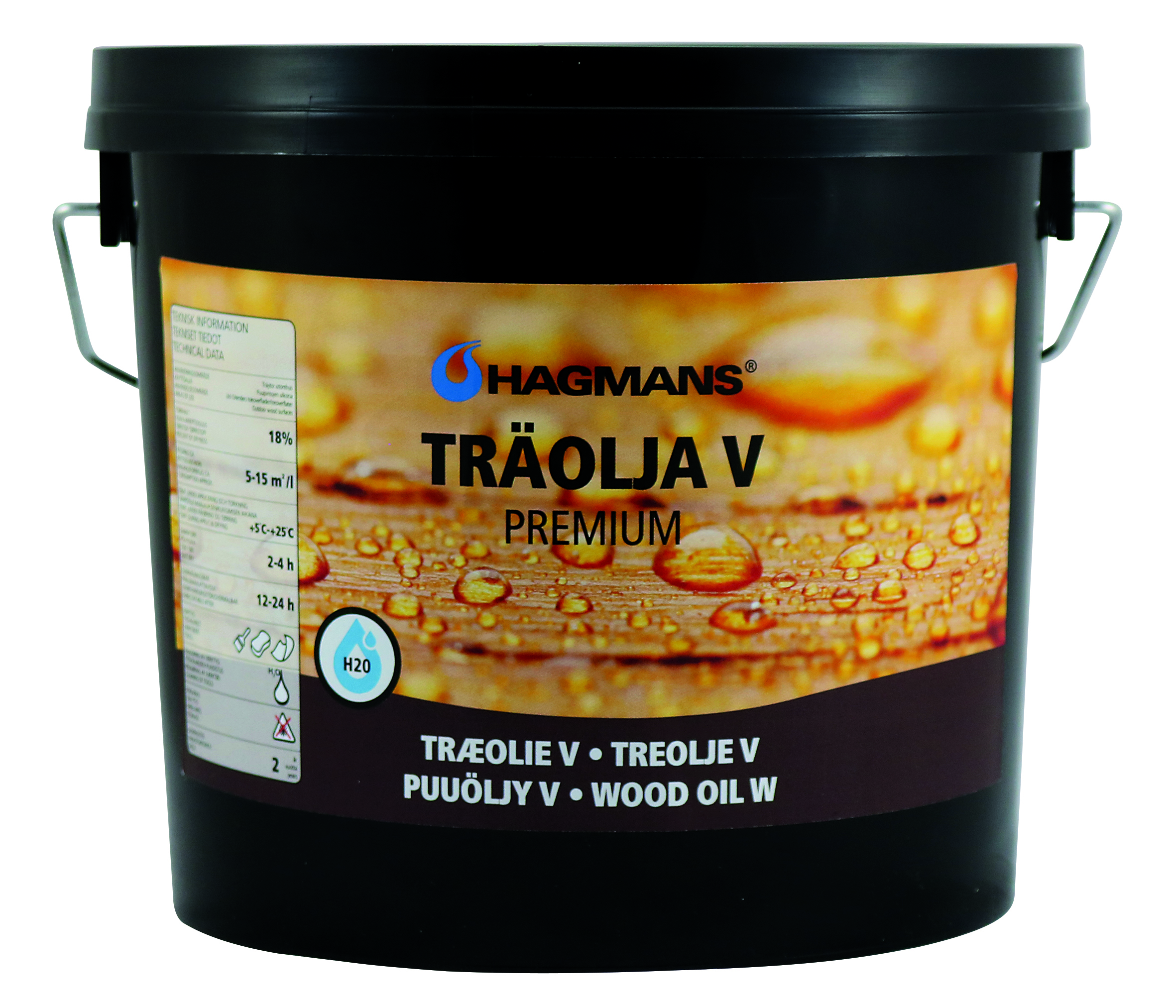 Träolja V Premium 3L