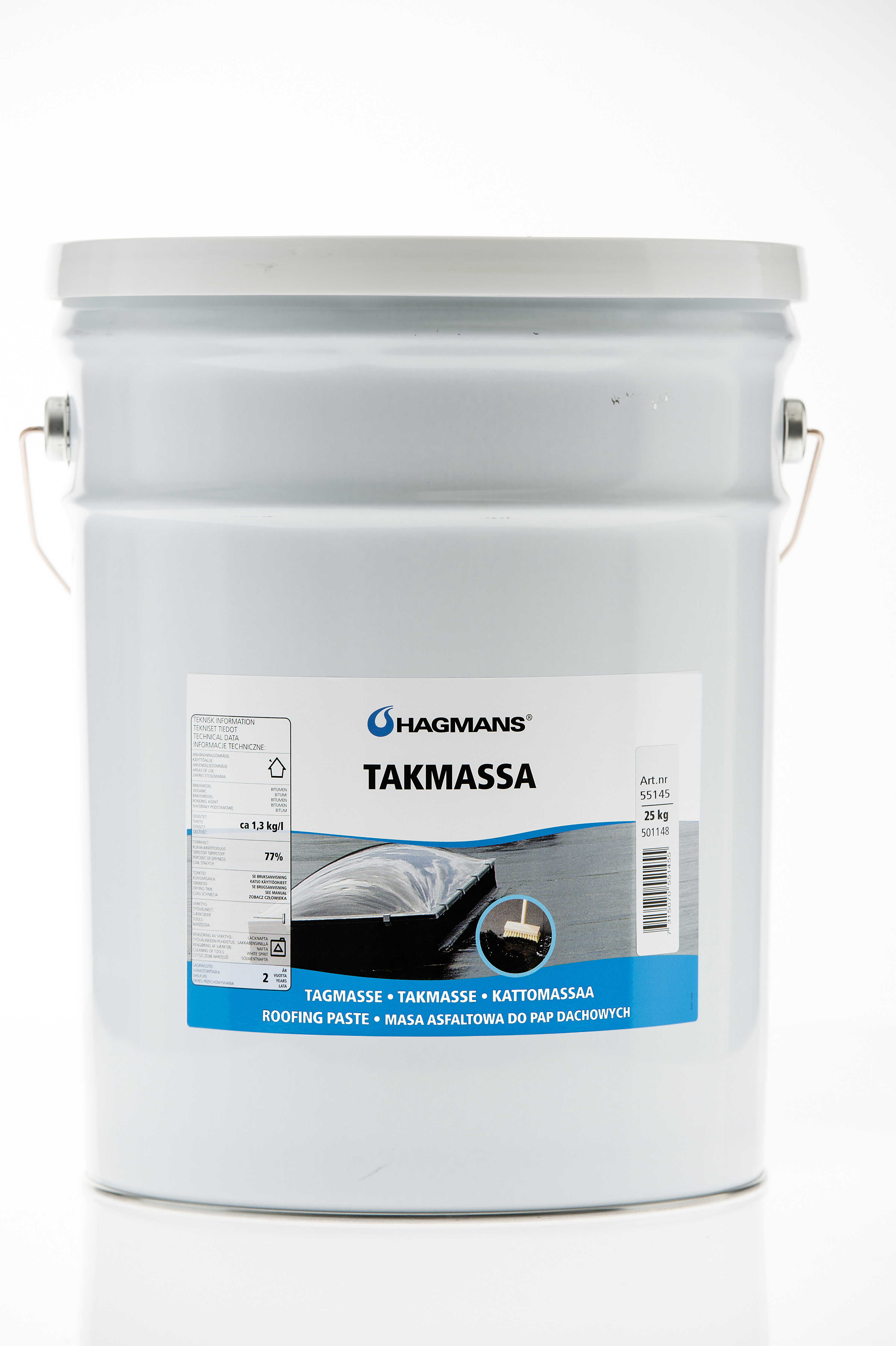 Takmassa kallflytande 25 kg
