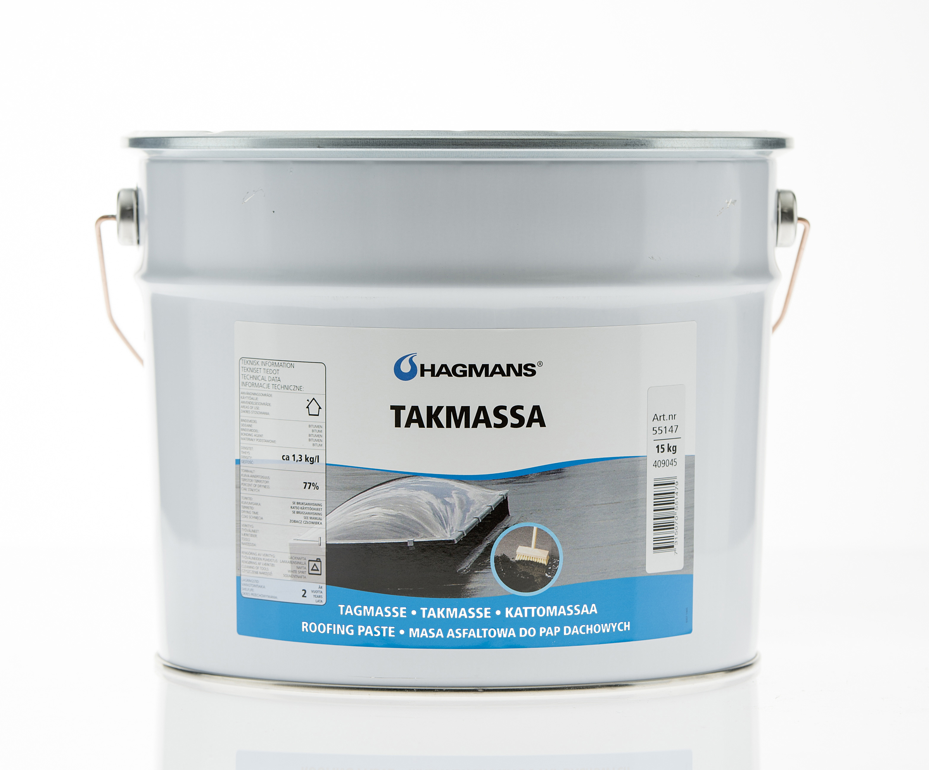Takmassa kallflytande 15 kg