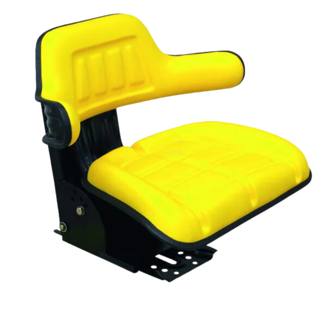 FÖRARSTOL GP PVC, MEKANISK FJÄDRING GUL