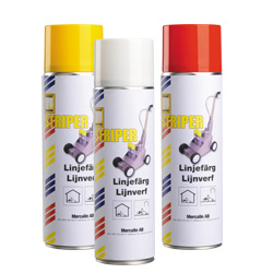 Mercalin Striper röd 500ml