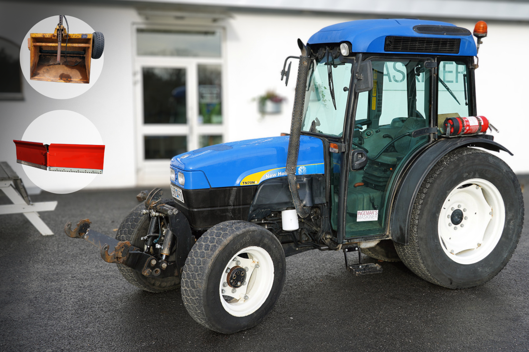 NEW HOLLAND TN70NA SHZ172 PAKETDEAL