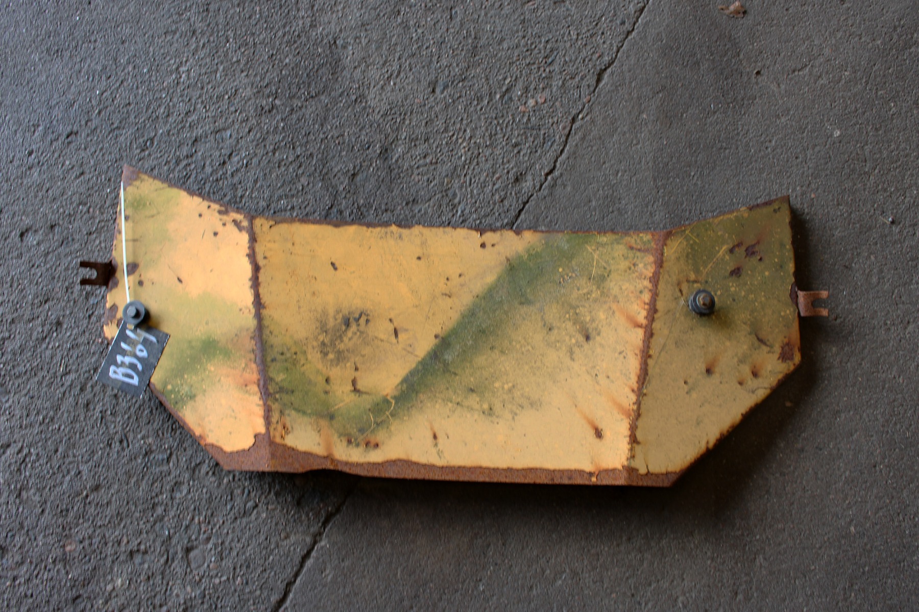 Bockad plåt för Lundberg 341 S