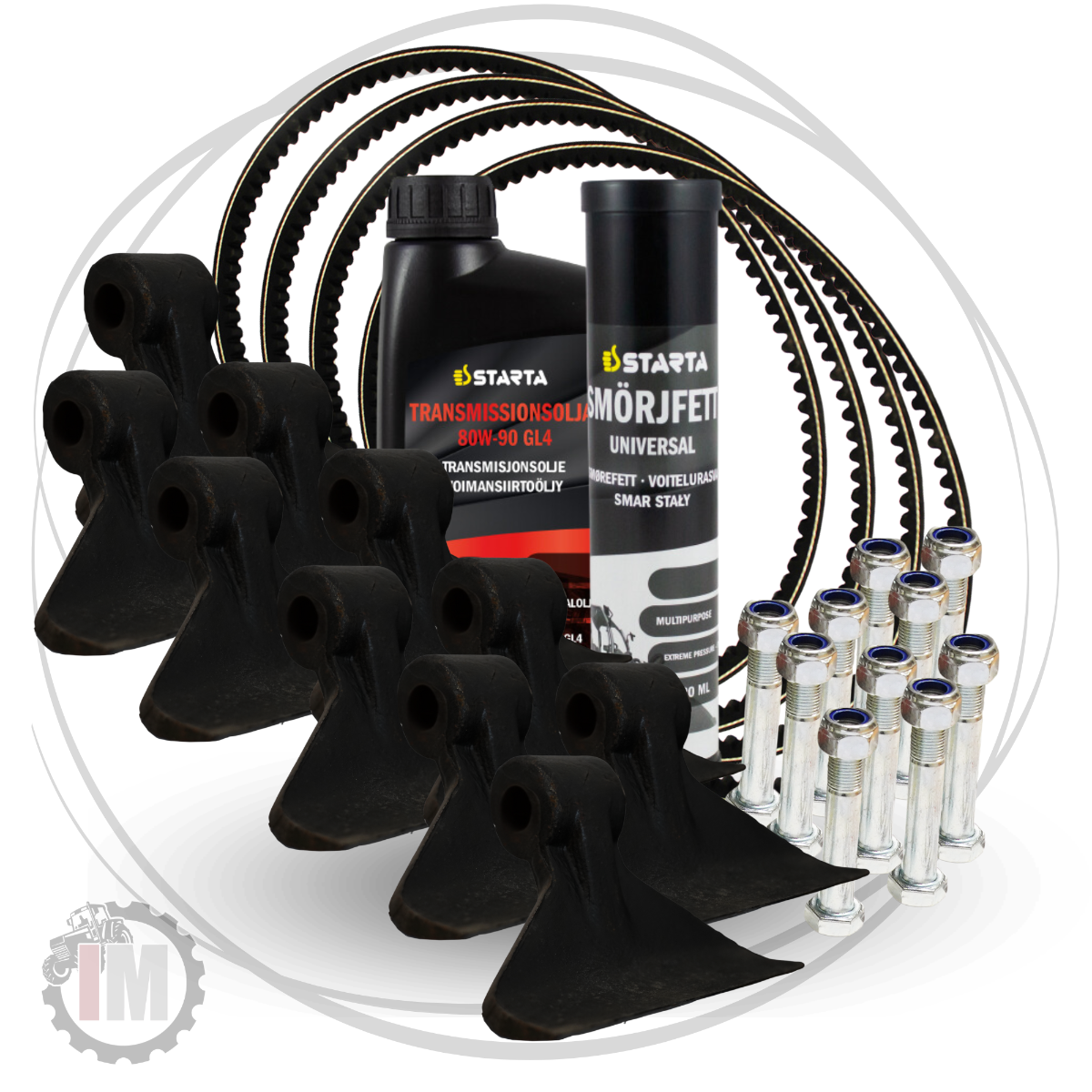 SERVICEKIT BETESPUTS PREMIUM M MEK SIDOFÖRSKJUTNING 175-220