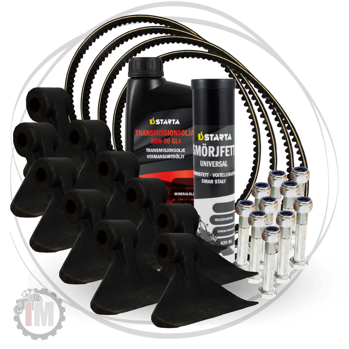 SERVICEKIT SLÄNTKLIPPARE PREMIUM