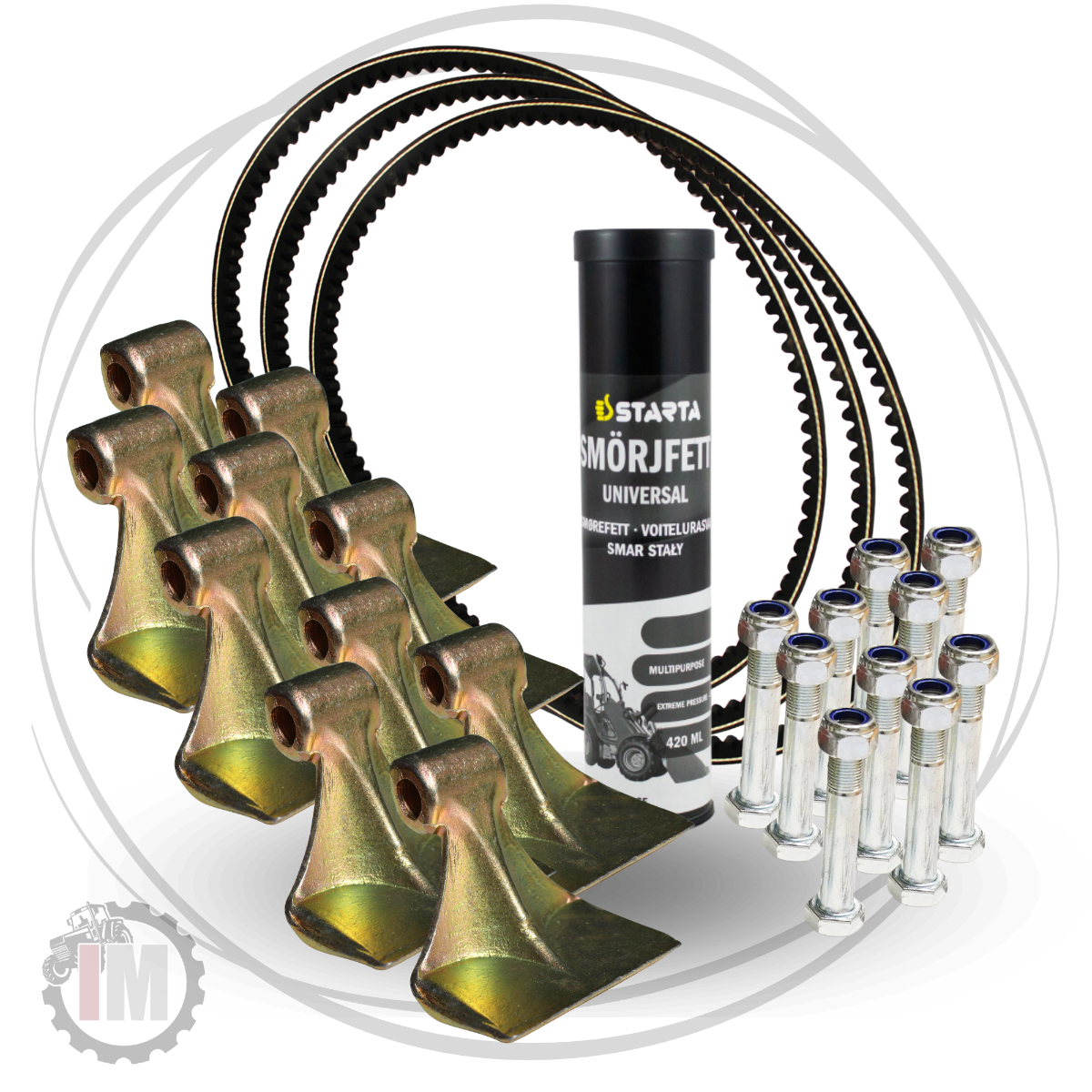 SERVICEKIT SLAGKLIPP GRÄVMASKIN 600