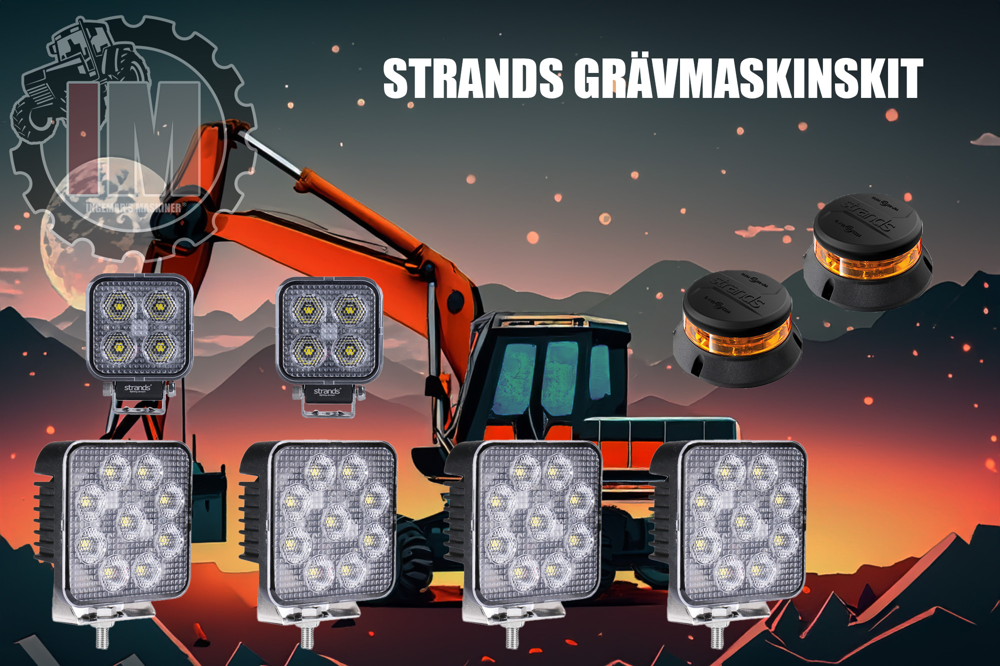 Strands Grävmaskinskit