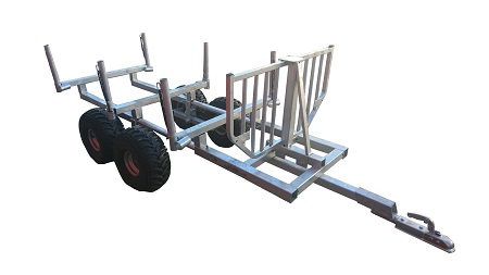 Timmervagn utan kran hjul 22x12