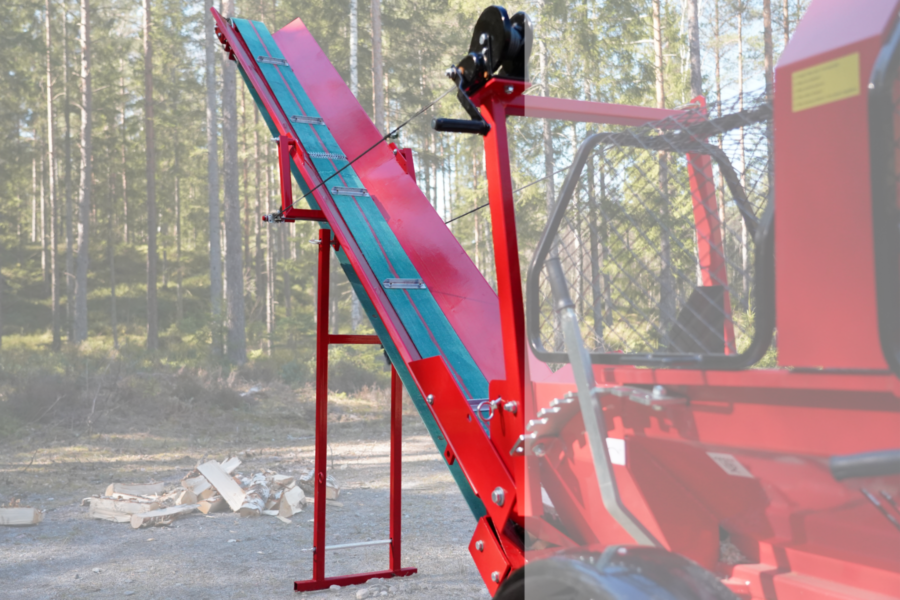 Transportband Hydraulisk 3,2M