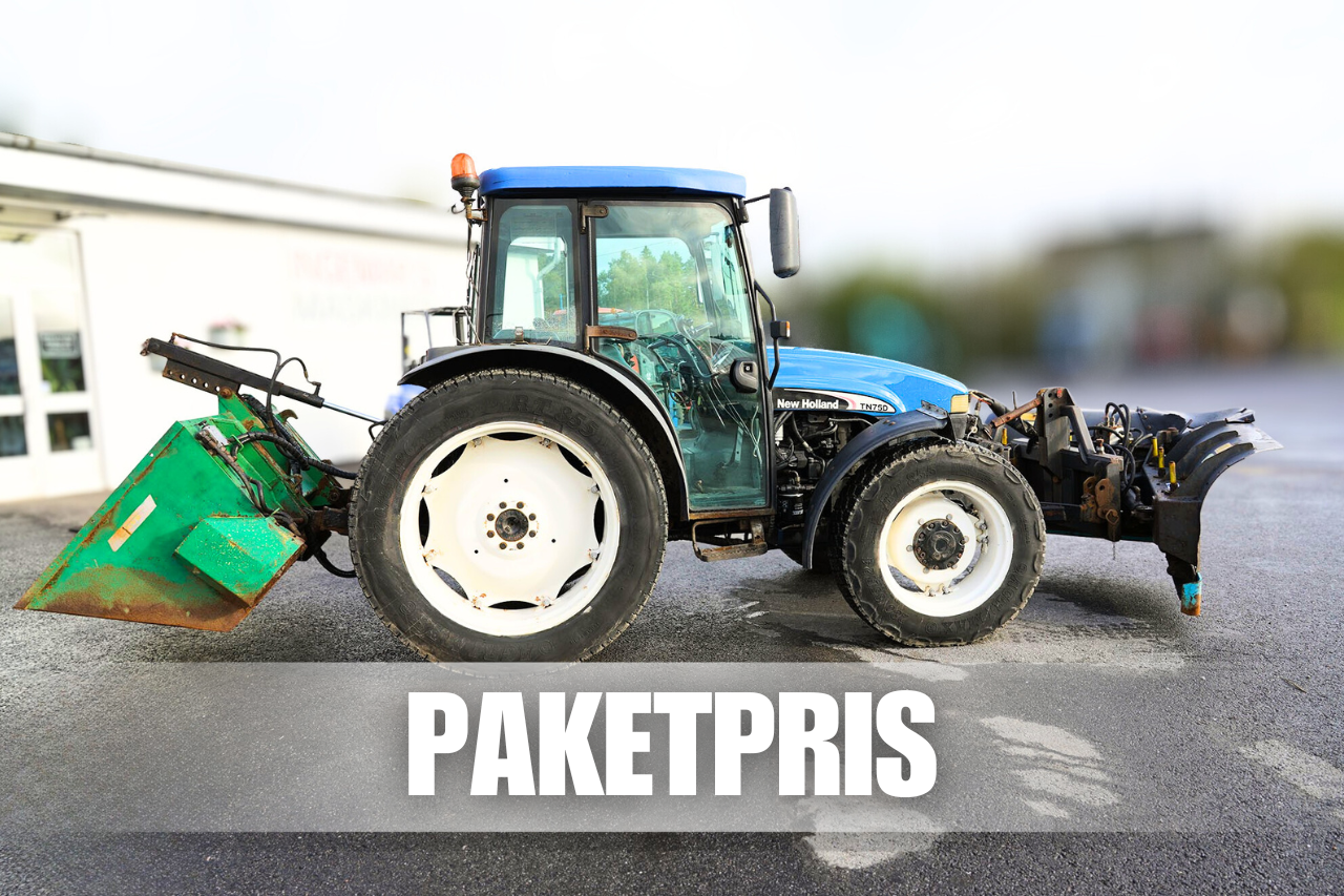 New Holland TN75D 2002 TBR301 PAKETDEAL